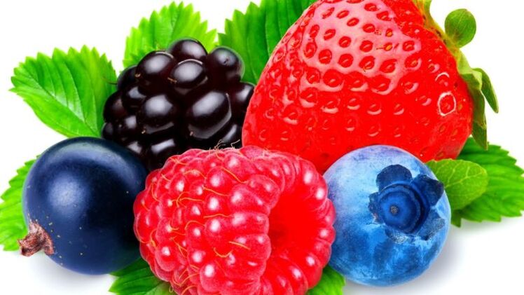 פירות יער בתזונה לירידה במשקל
