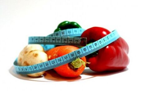 ירקות לירידה במשקל בתזונה היא הגבוהה ביותר