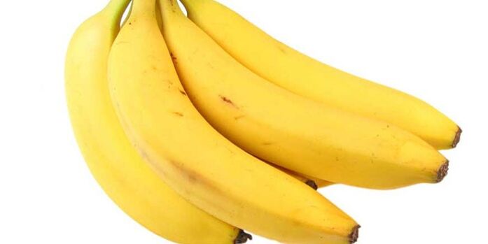 בננות אסורות בדיאטת הביצים