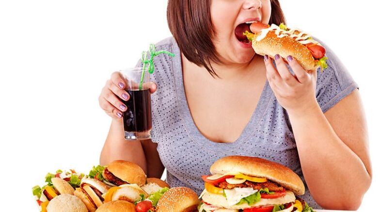 מזון לא בריא לסוכרת סוג 2